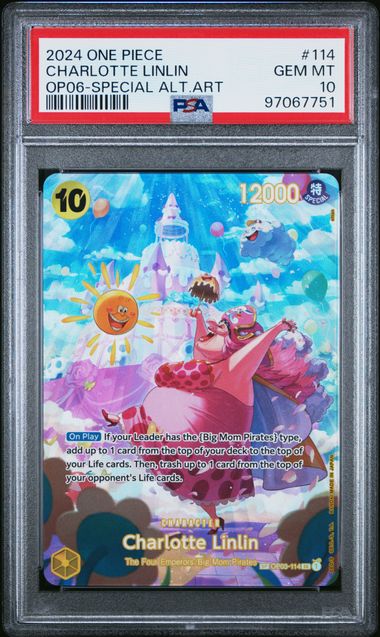 Chatlotte Linlin Special Art OP06 PSA 10