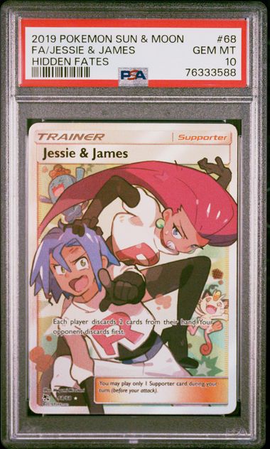 Jessie & James FA PSA 10