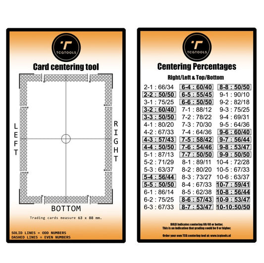Card Centering Tool - TcgTools