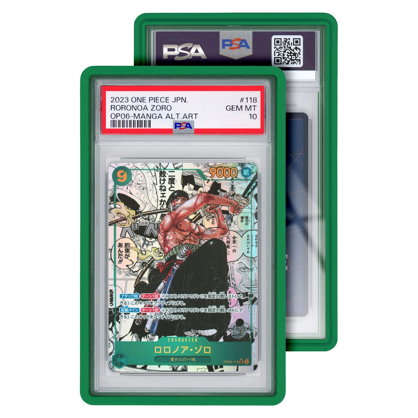 GradedGuard Green PSA Standardkoffer