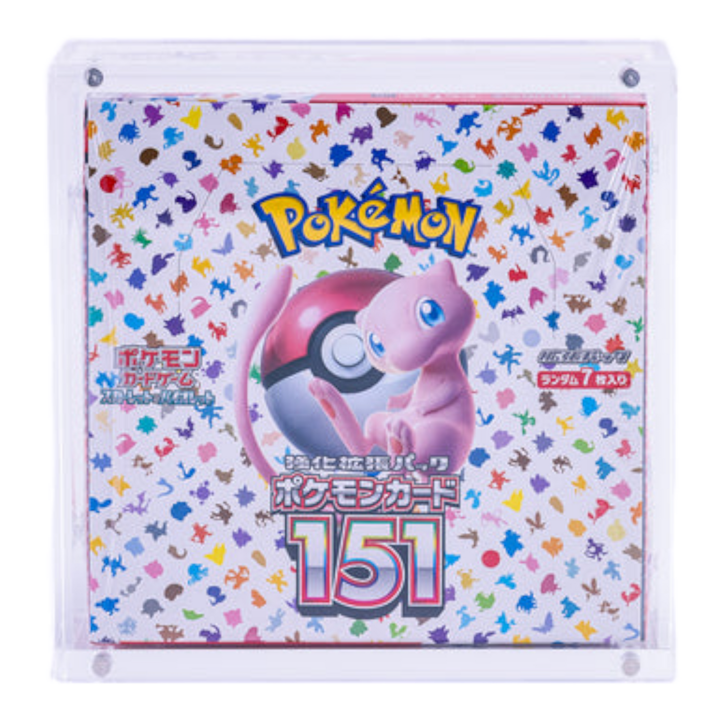 Acryl Pokemon Booster Box Japanisch Big Kaito