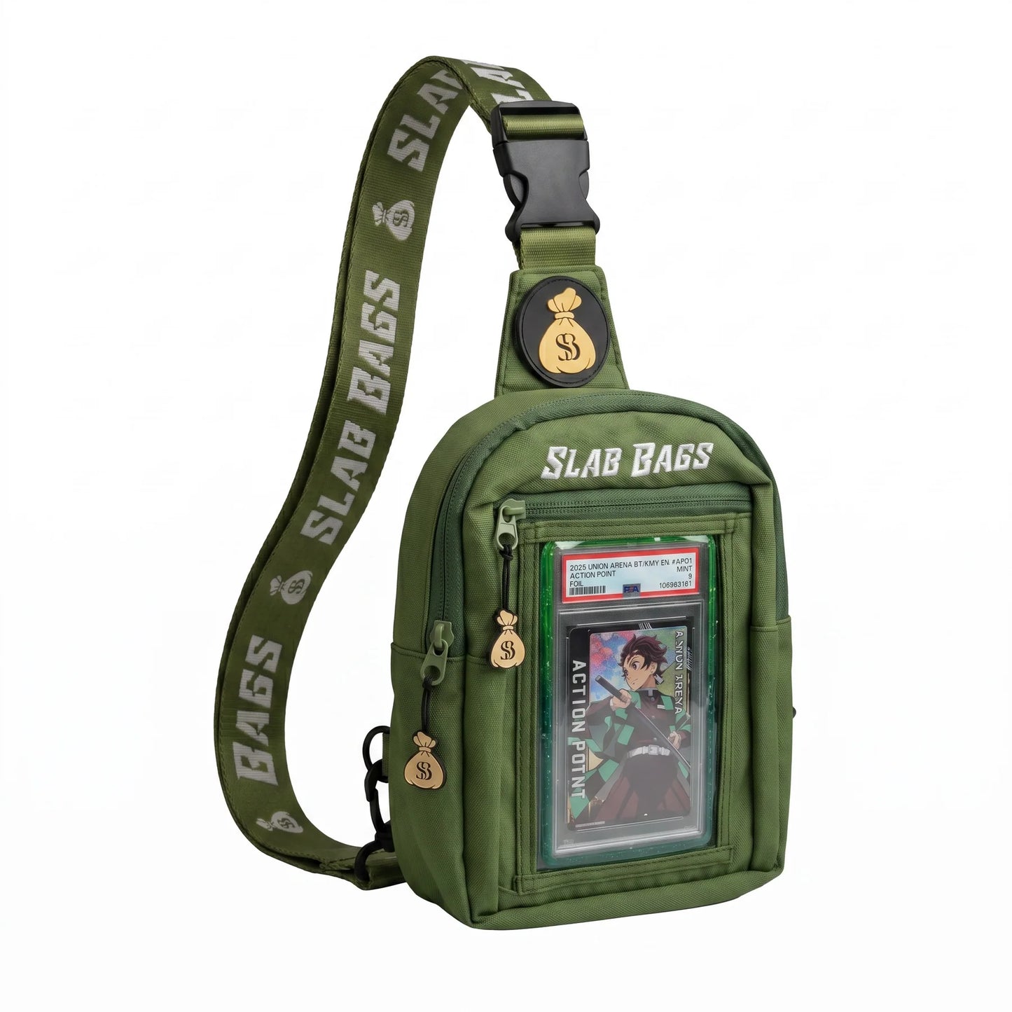 Green Slab Bag