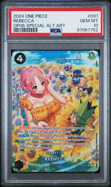 Rebecca Special Art OP06 PSA 10