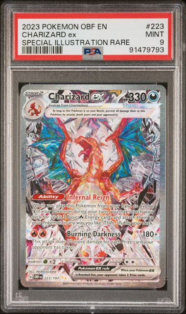 Charizard SIR PSA 9
