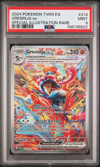 Greninja SIR PSA 9