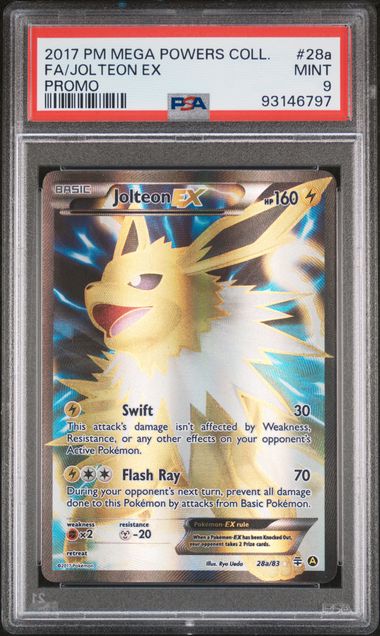 Jolteon EX FA PSA 9