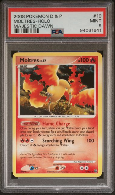 Moltres MD Holo PSA 9