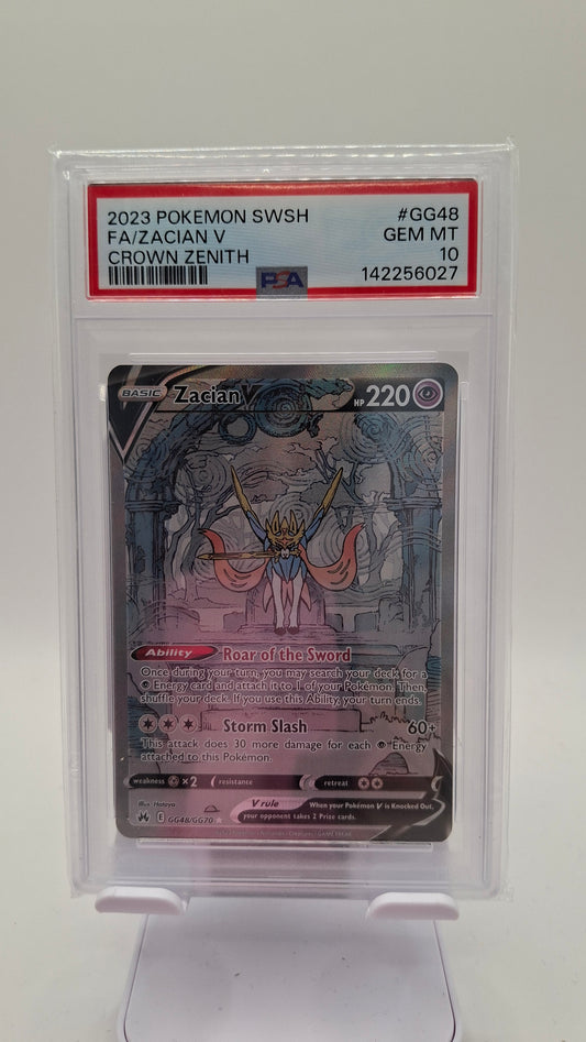 Zacian GG48 PSA 10