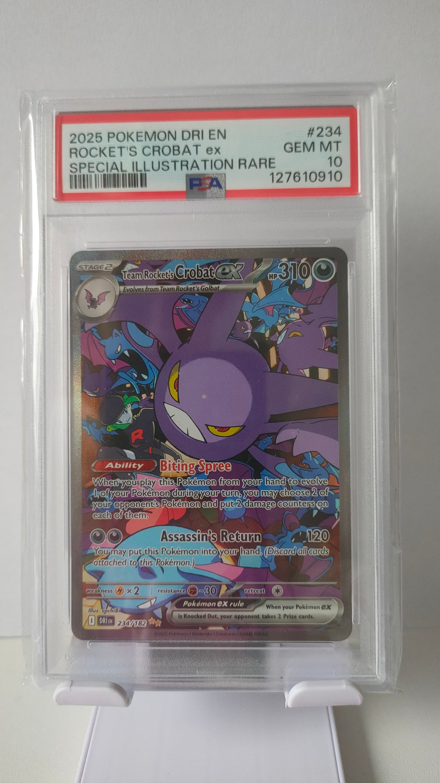 Rocket's Crobat SIR PSA 10