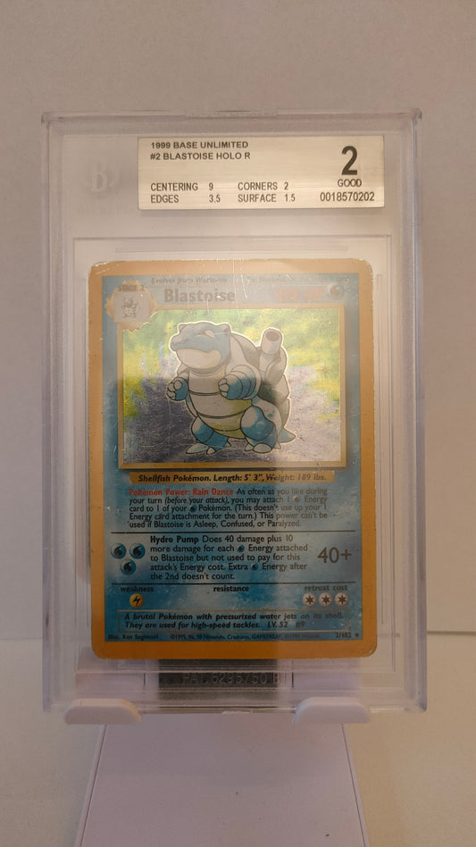 Base set Blastoise BGS 2