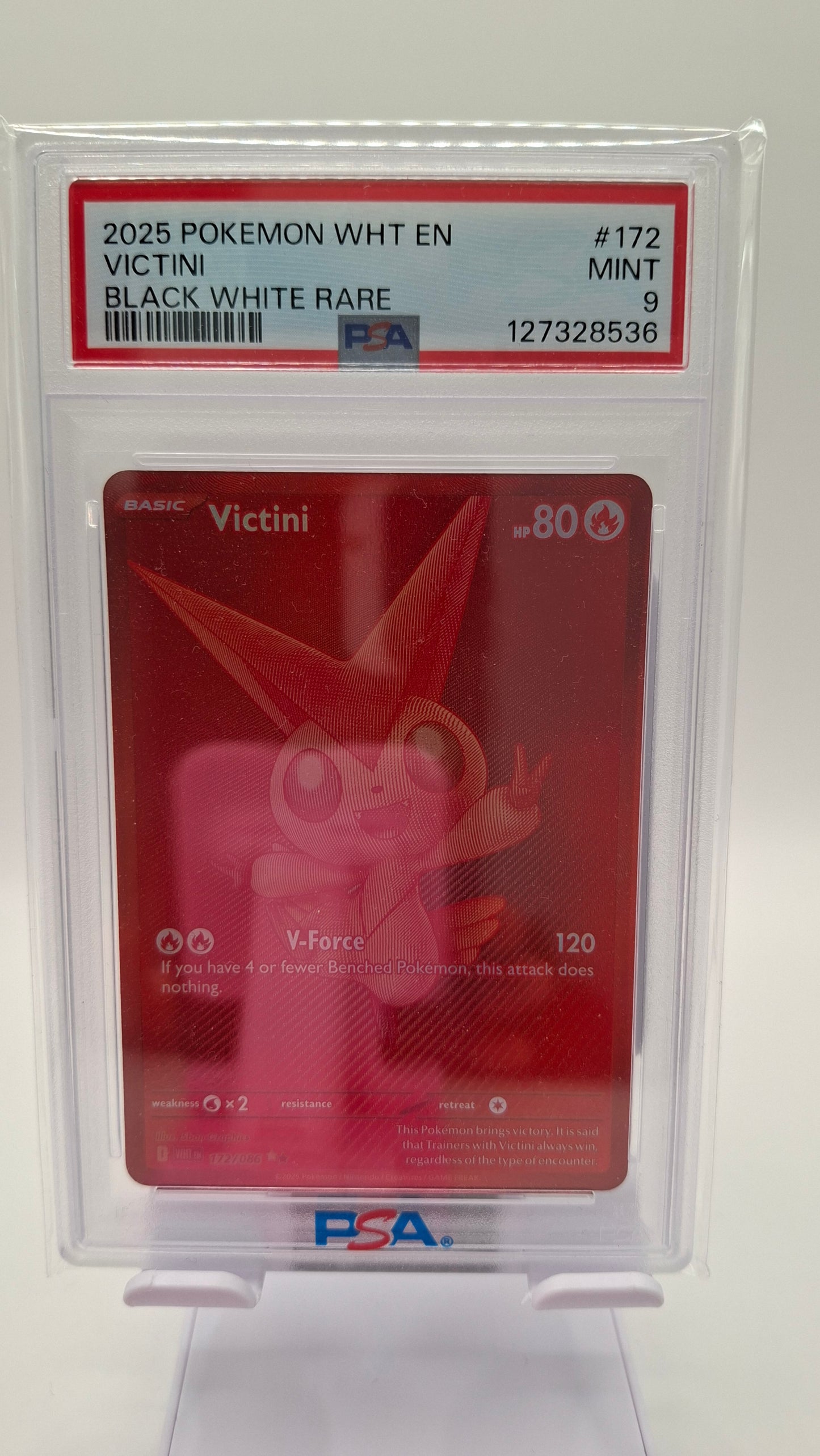 Victini WHT 172 PSA 9