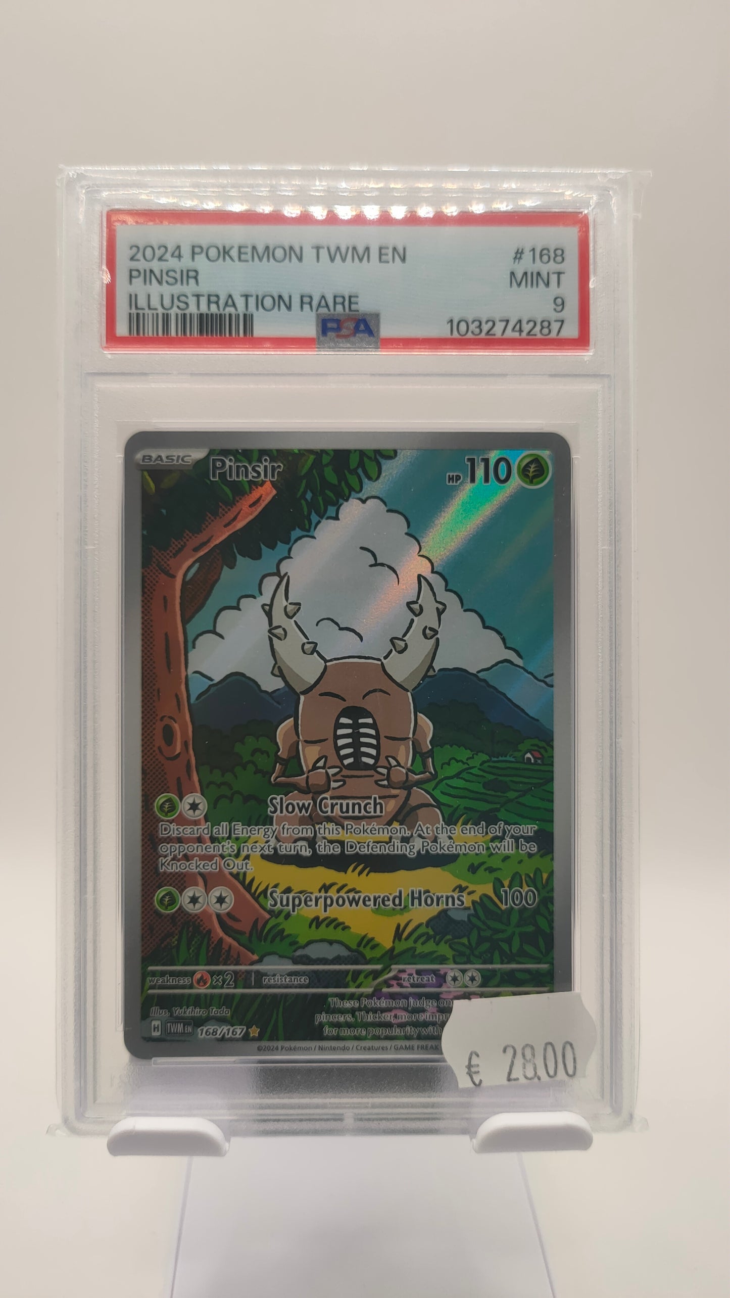 Pinsir IR 168 PSA 9