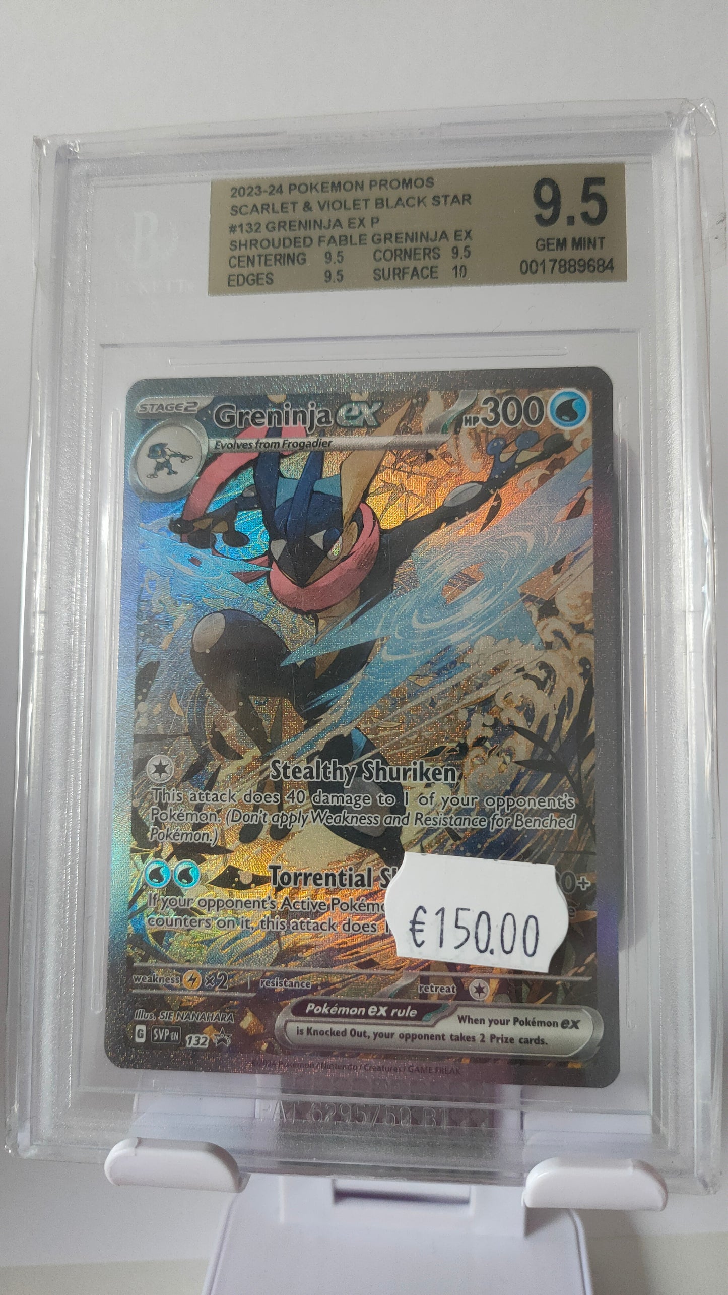 Greninja Promo BGS 9.5