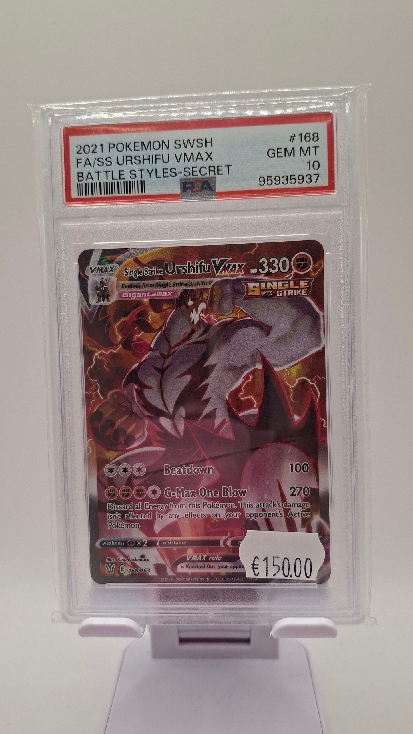 SS Urshifu 168 PSA 10