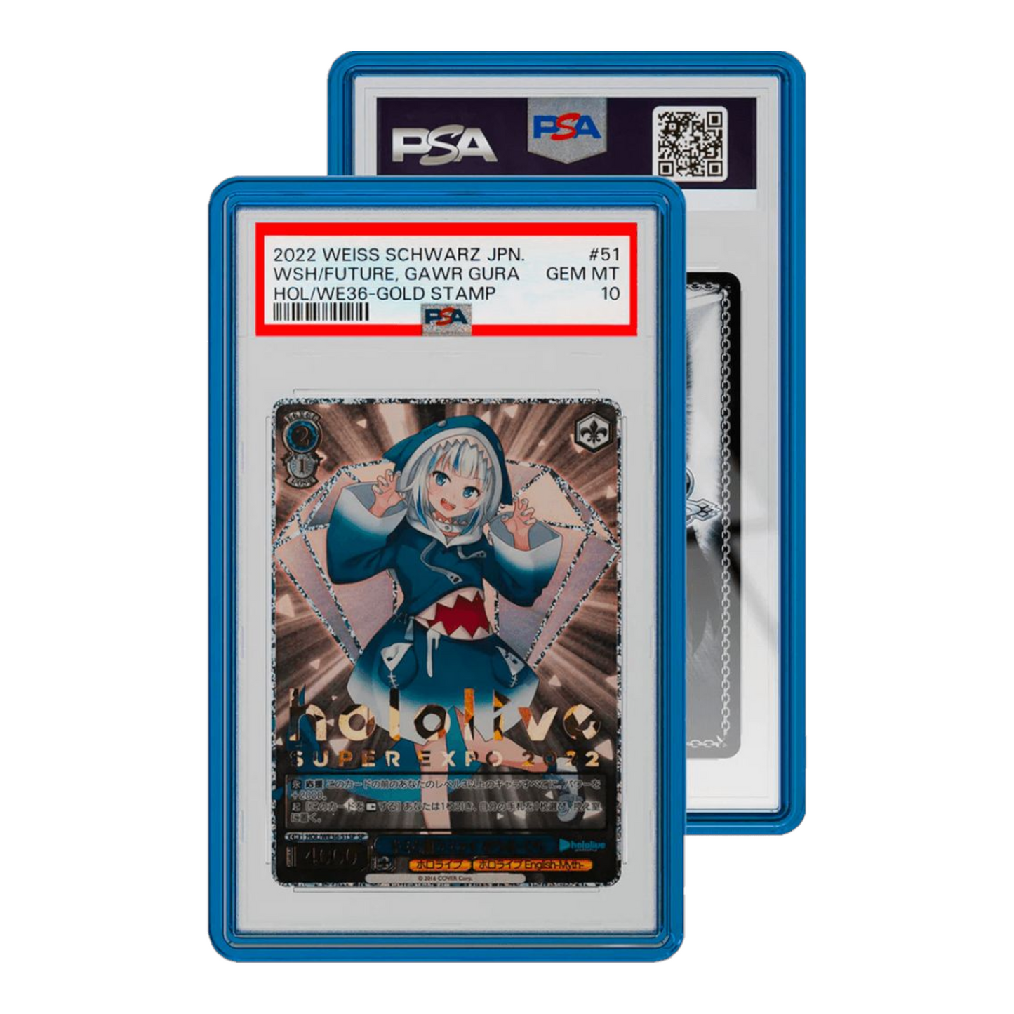 GradedGuard Sapphire PSA Jewel Case