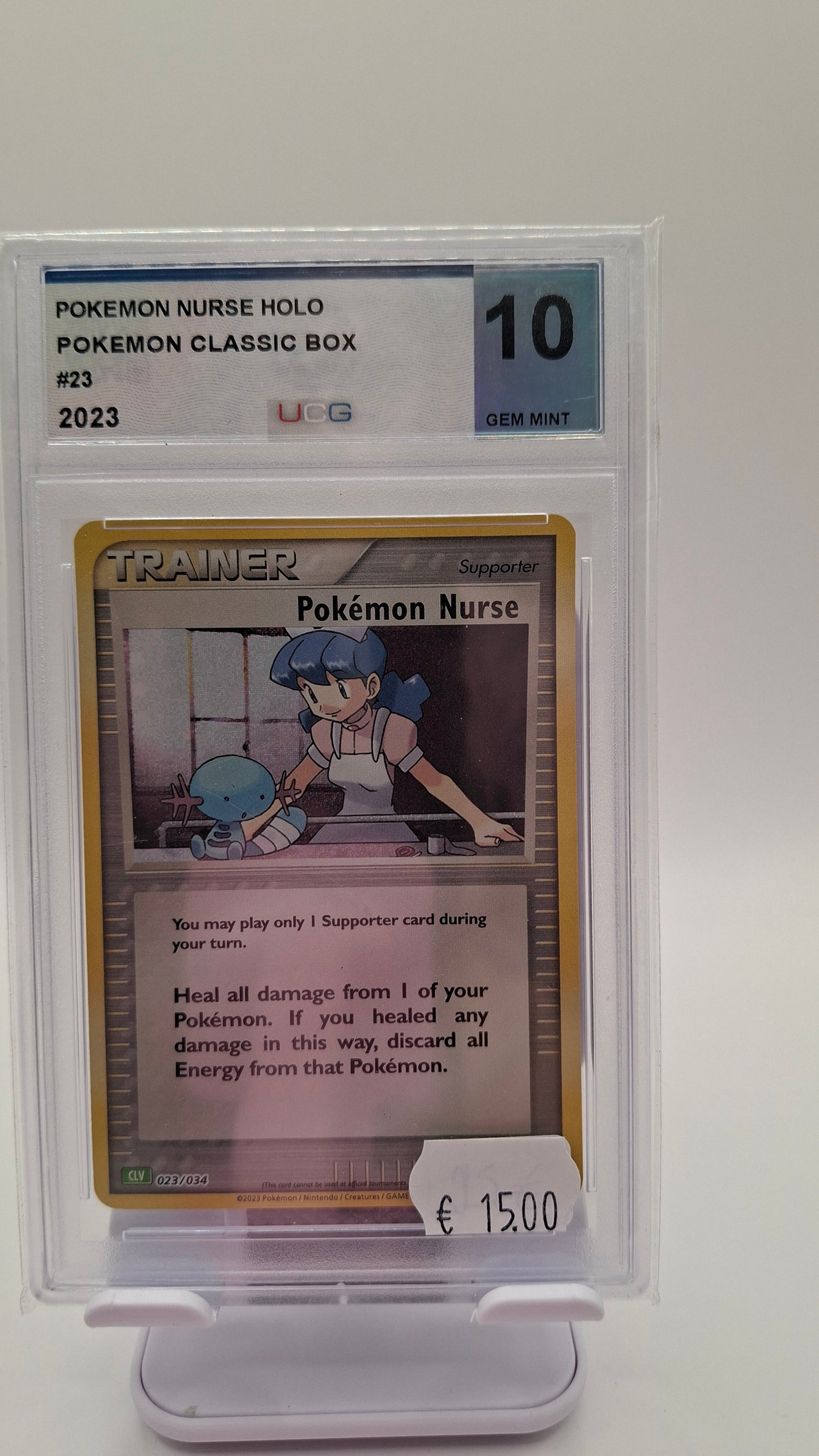 Pokemon Nurse CLV UCG 10