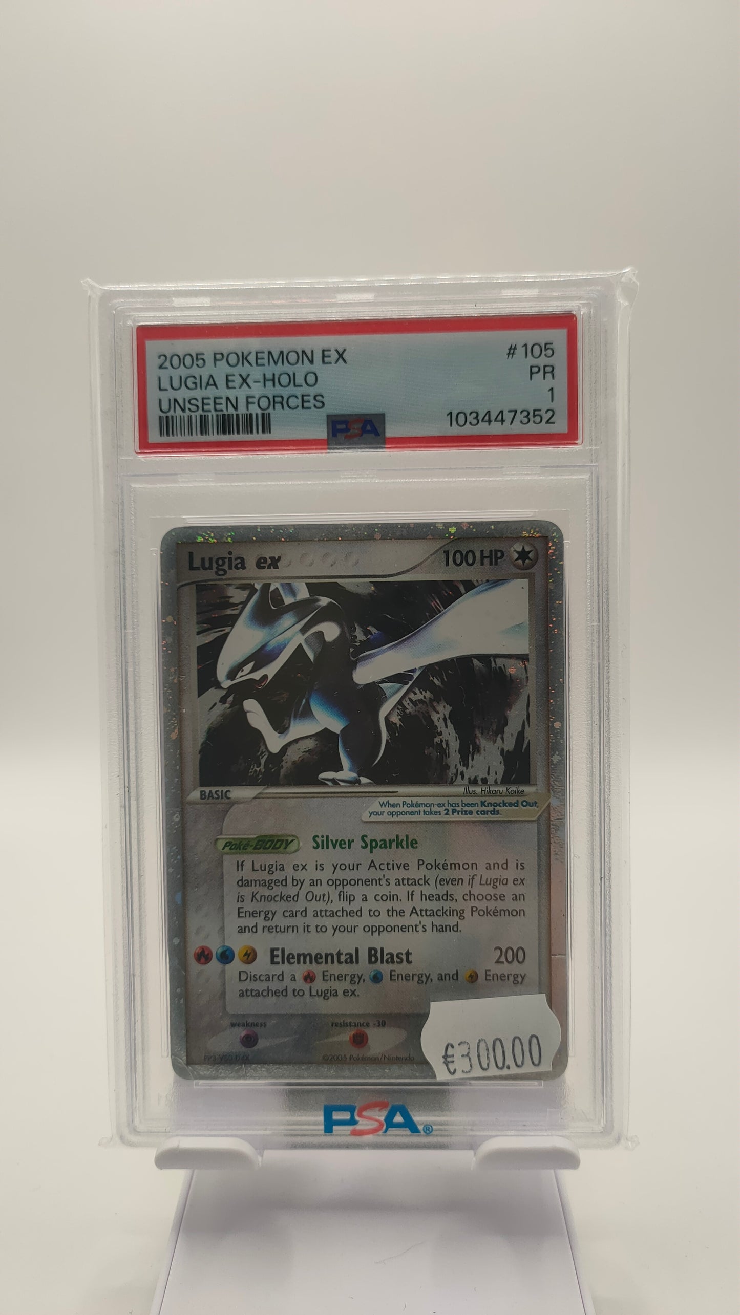 Lugia ex 105 PSA 1