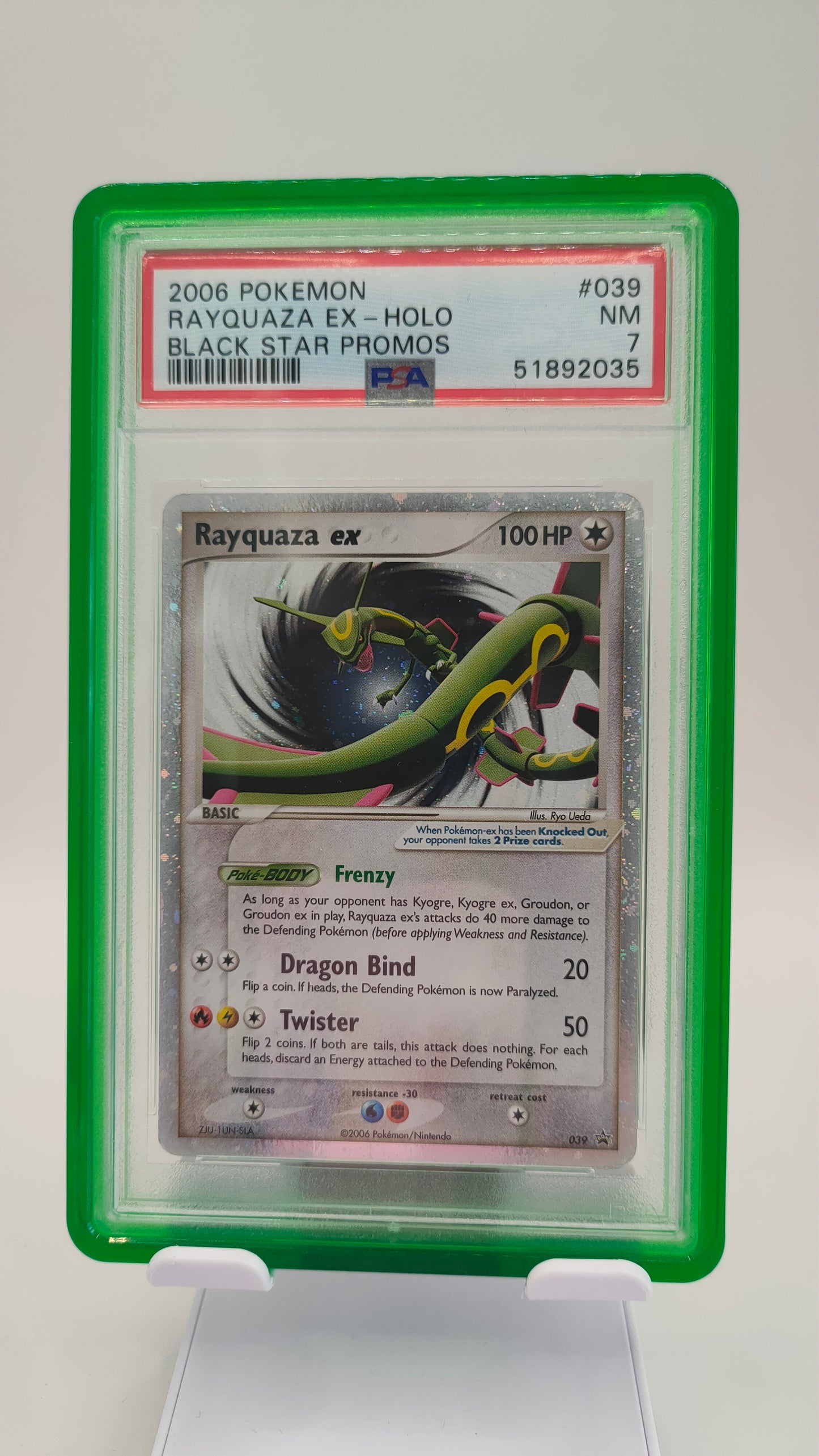 Rayquaza ex 039 BSP PSA 7