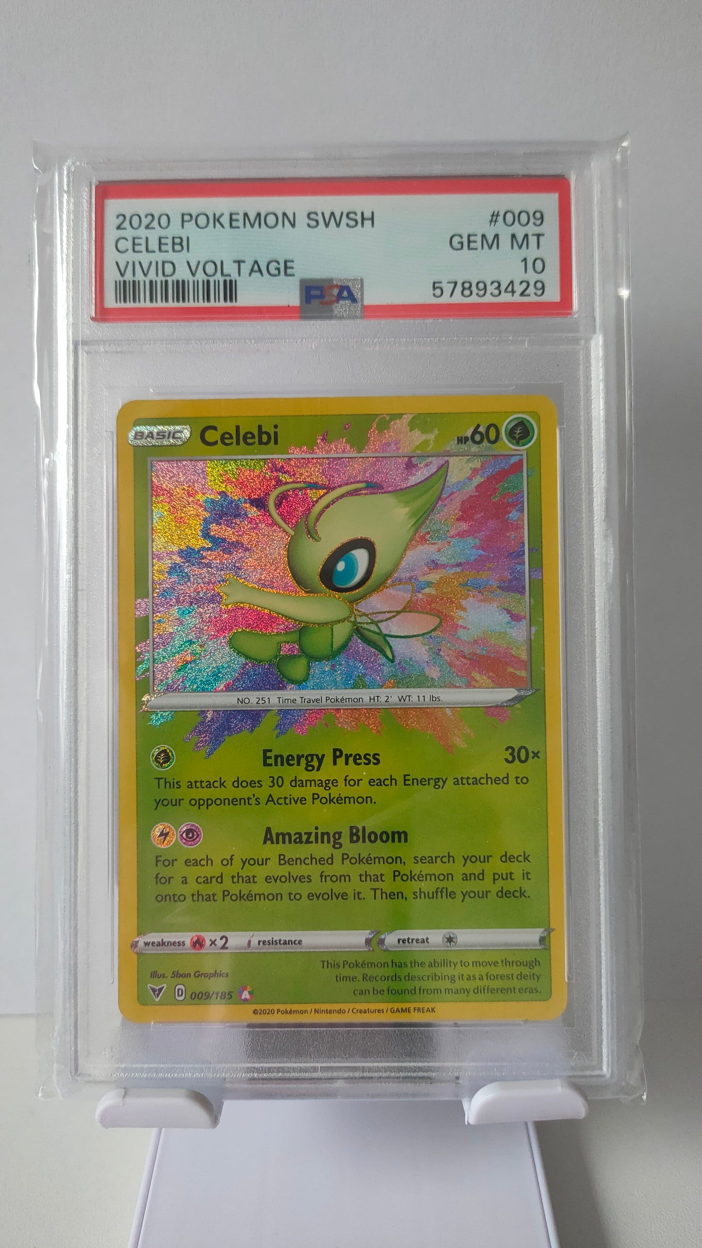 Celebi Amazing Rare PSA 10