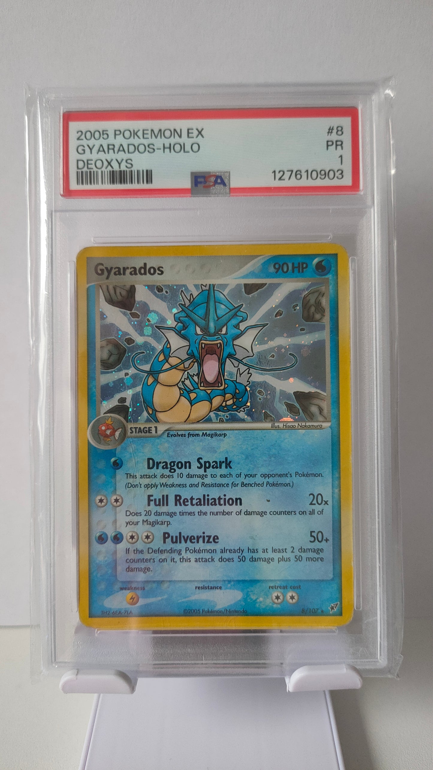 Gyarados Holo PSA 1