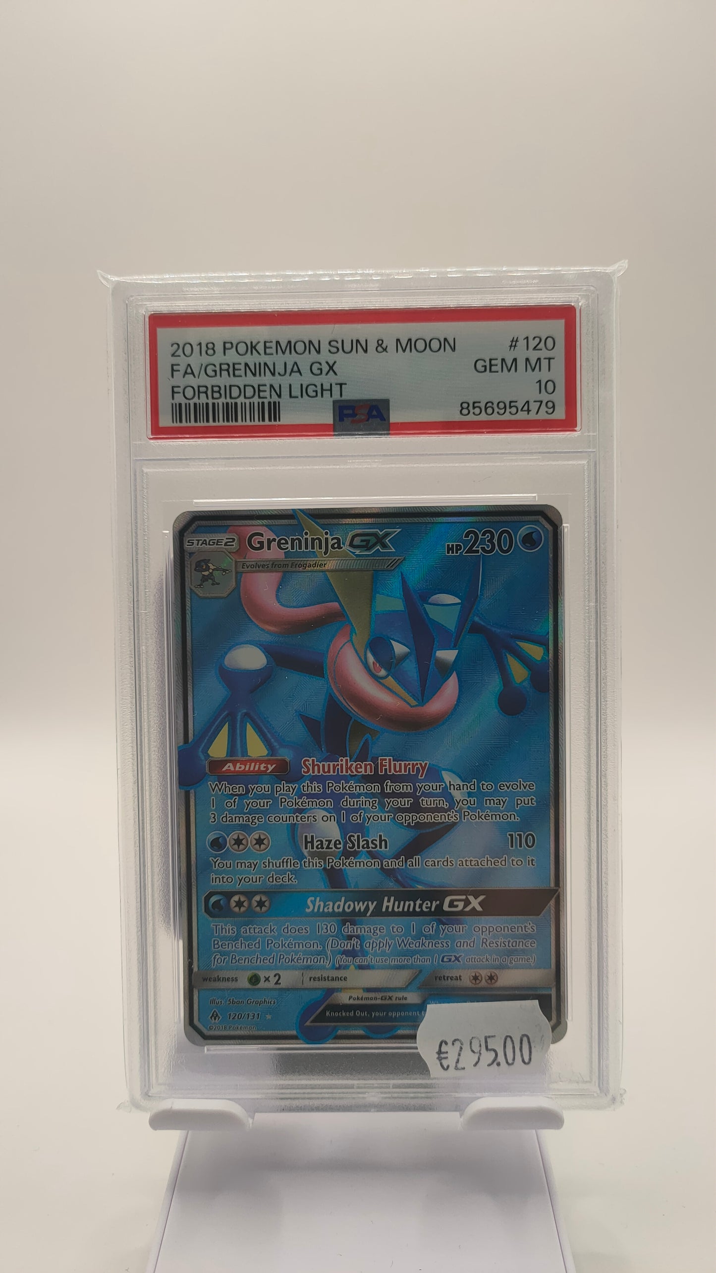 Greninja GX FA 120 PSA 10