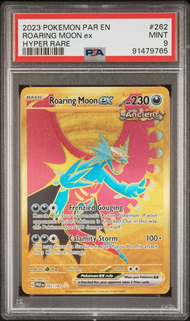 Roaring Moon Gold PSA 9