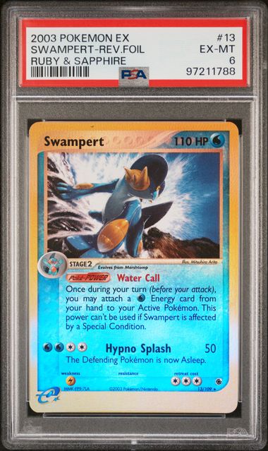 Pikachu (Gogh) Grauer Filzhut PSA 10