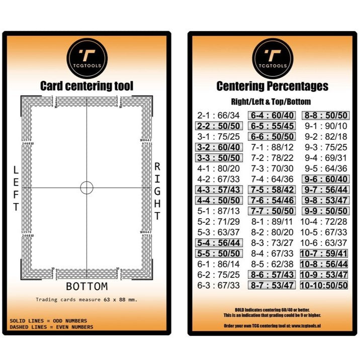 Card Centering Tool TcgTools