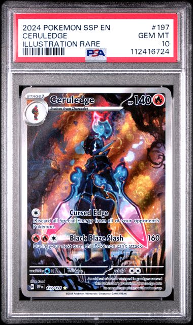 Ceruledge ex IR PSA 10