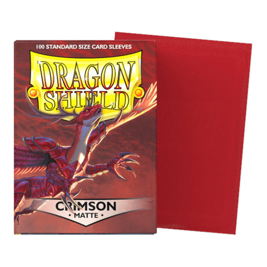 DS Crimson Matte Sleeves (100)