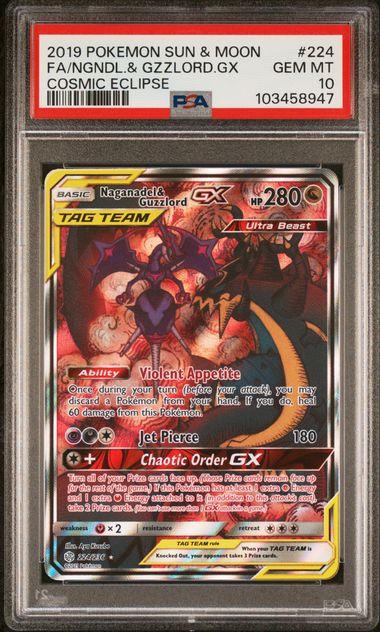 Nagandel &amp; Guzzlord Alto Psa 10