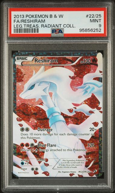 Reshiram RC PSA 9