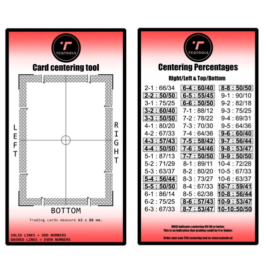 Card Centering Tool v2 - TcgTools