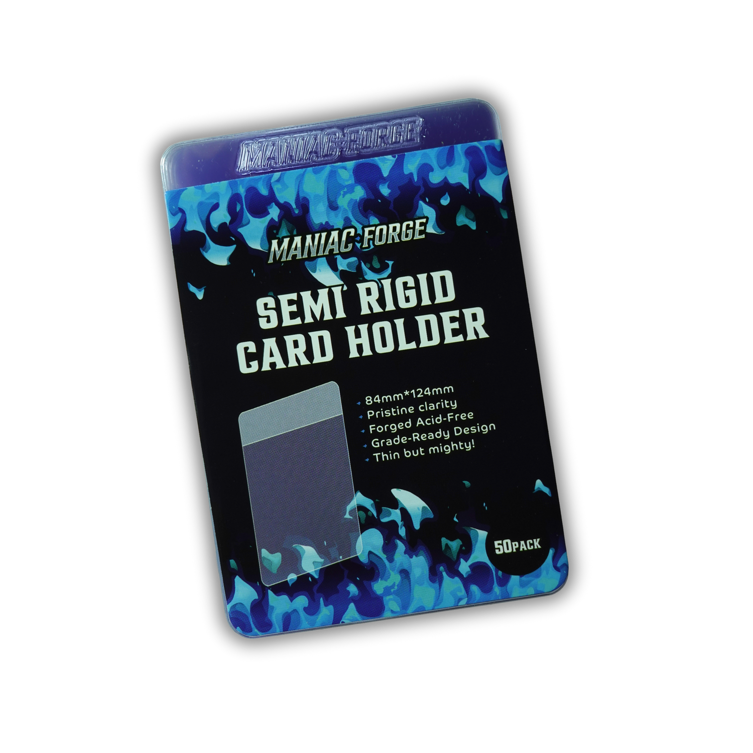 ManiacForce Semi Rigid Card Holder (50) – TcgTools