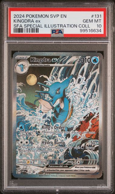 Kingdra Illustration Collection PSA 10