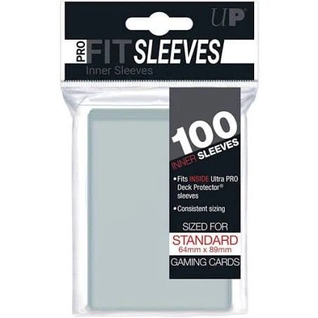 UP Inner Fit Sleeves Clear (100)