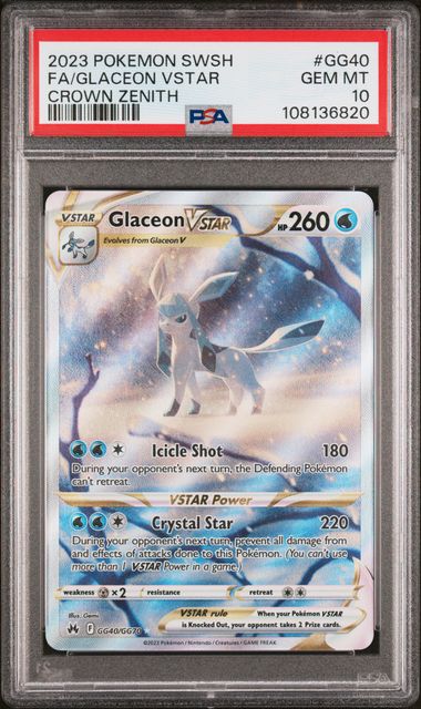 Glaceon GG40 PSA 10