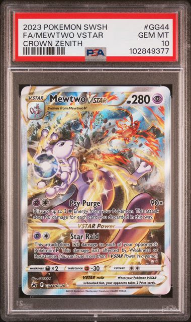 Mewtwo Vstar PSA 10