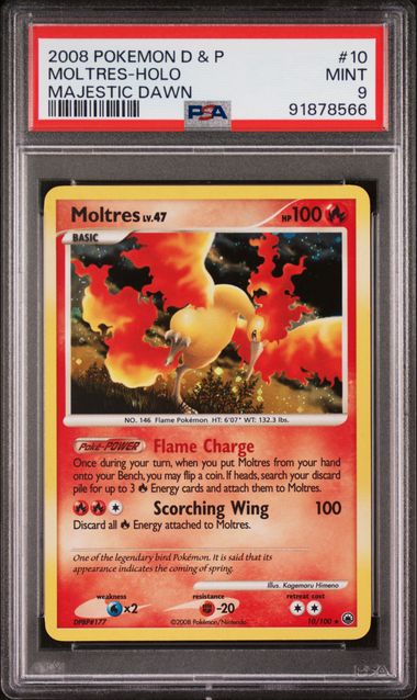 Moltres Holo MD PSA 9