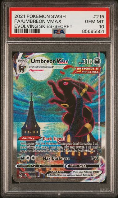 Umbreon Vmax Alt PSA 10