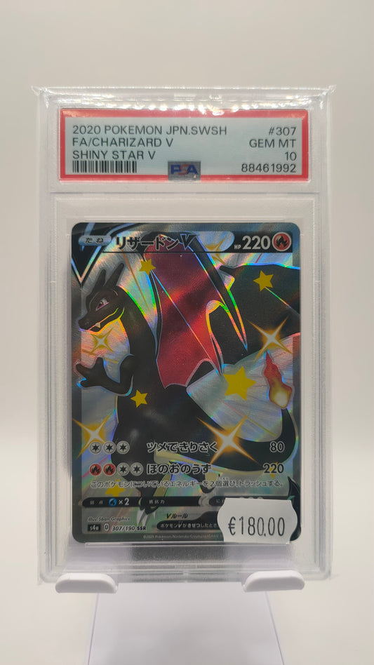 Shiny Charizard V 307 JP PSA 10