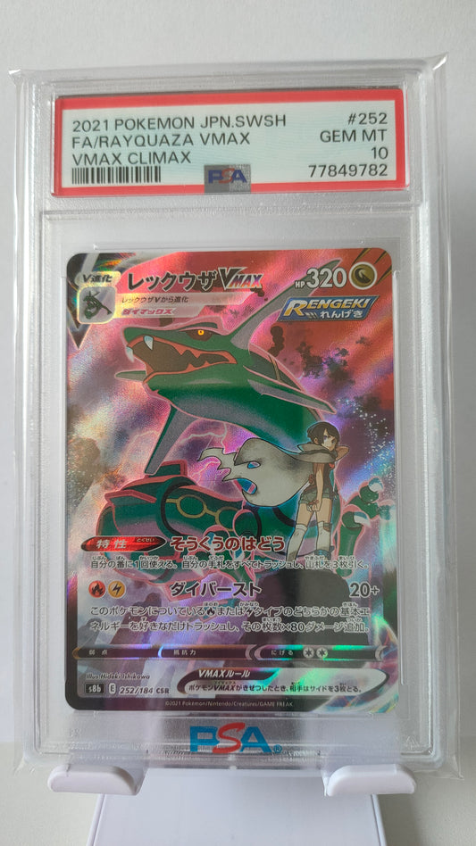 Rayquaza 252 JP PSA 10