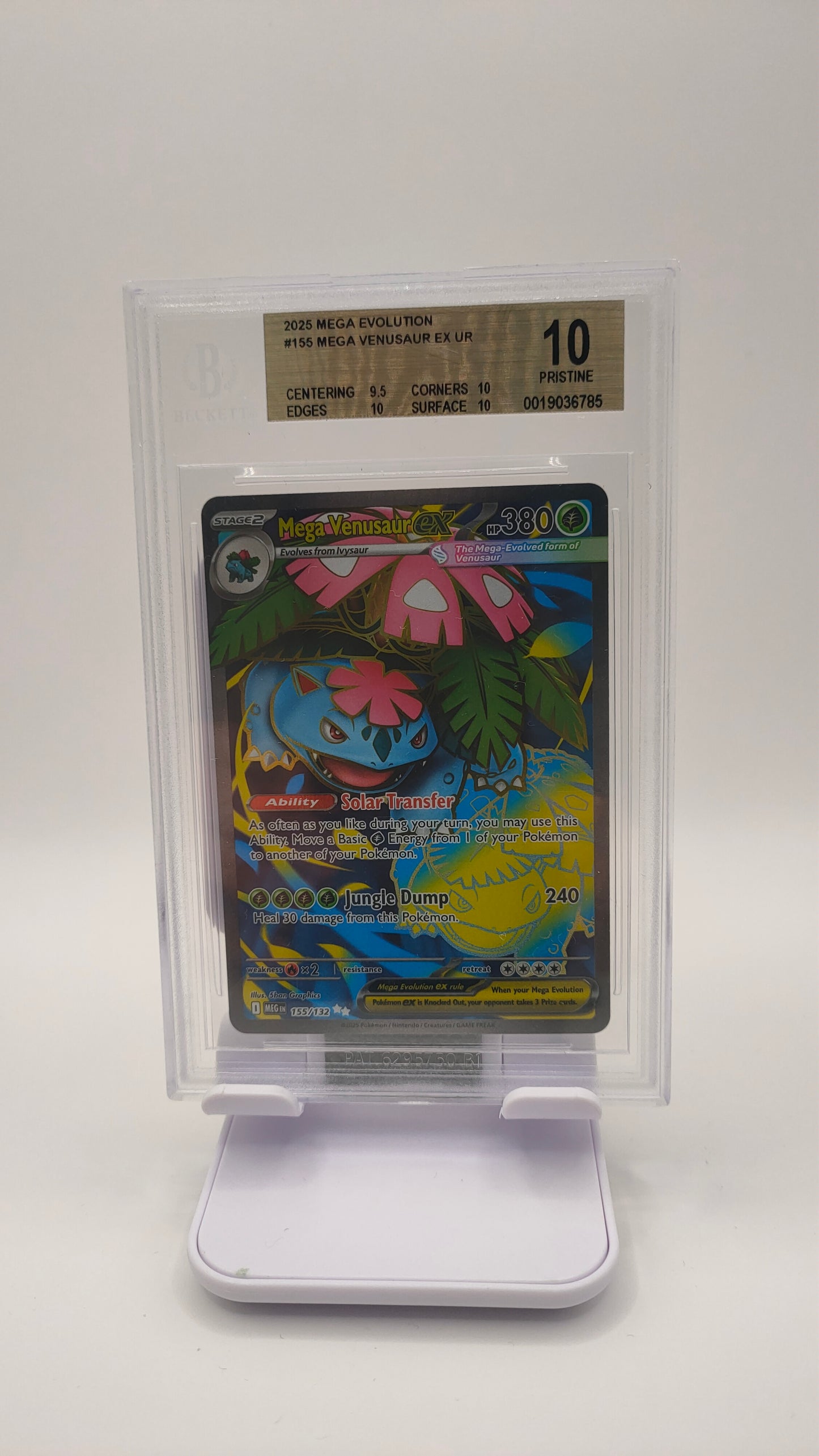 Mega Venusaur 155 UR BGS 10