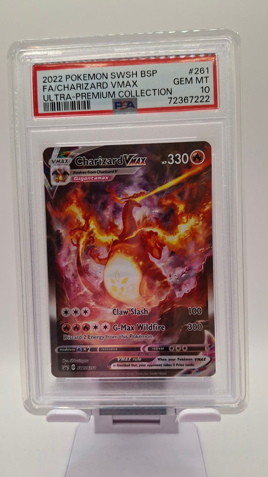 Charizard Rev SR Fight 076 CS PSA 10