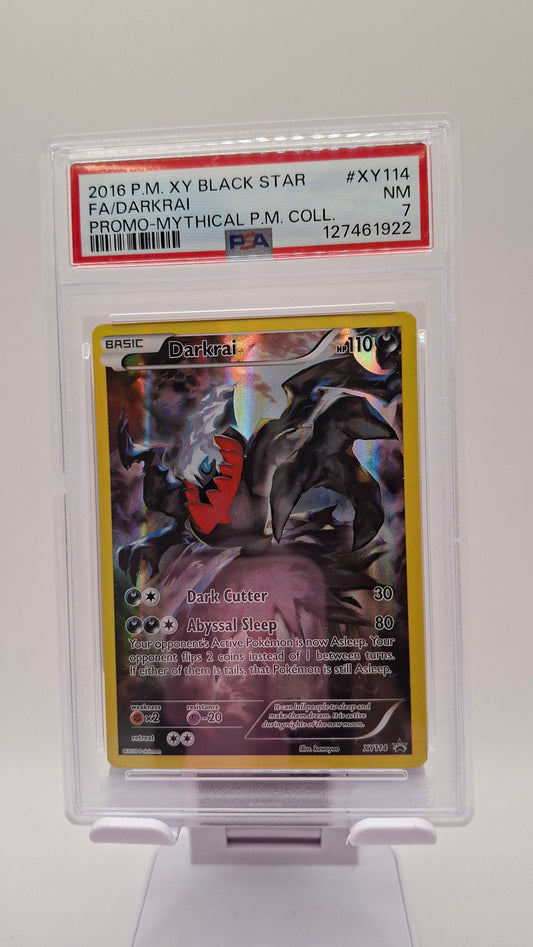 Darkrai XY114 PSA 7