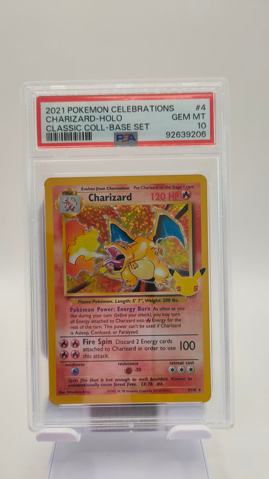 Base set Trio Celebrations Classic Collection PSA 10