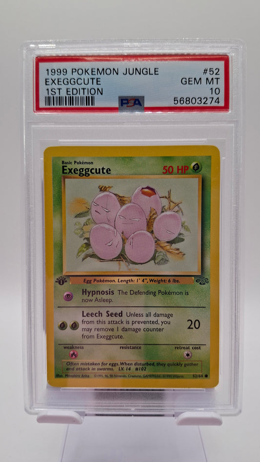 Exeggcute 1st ed 52 PSA 10