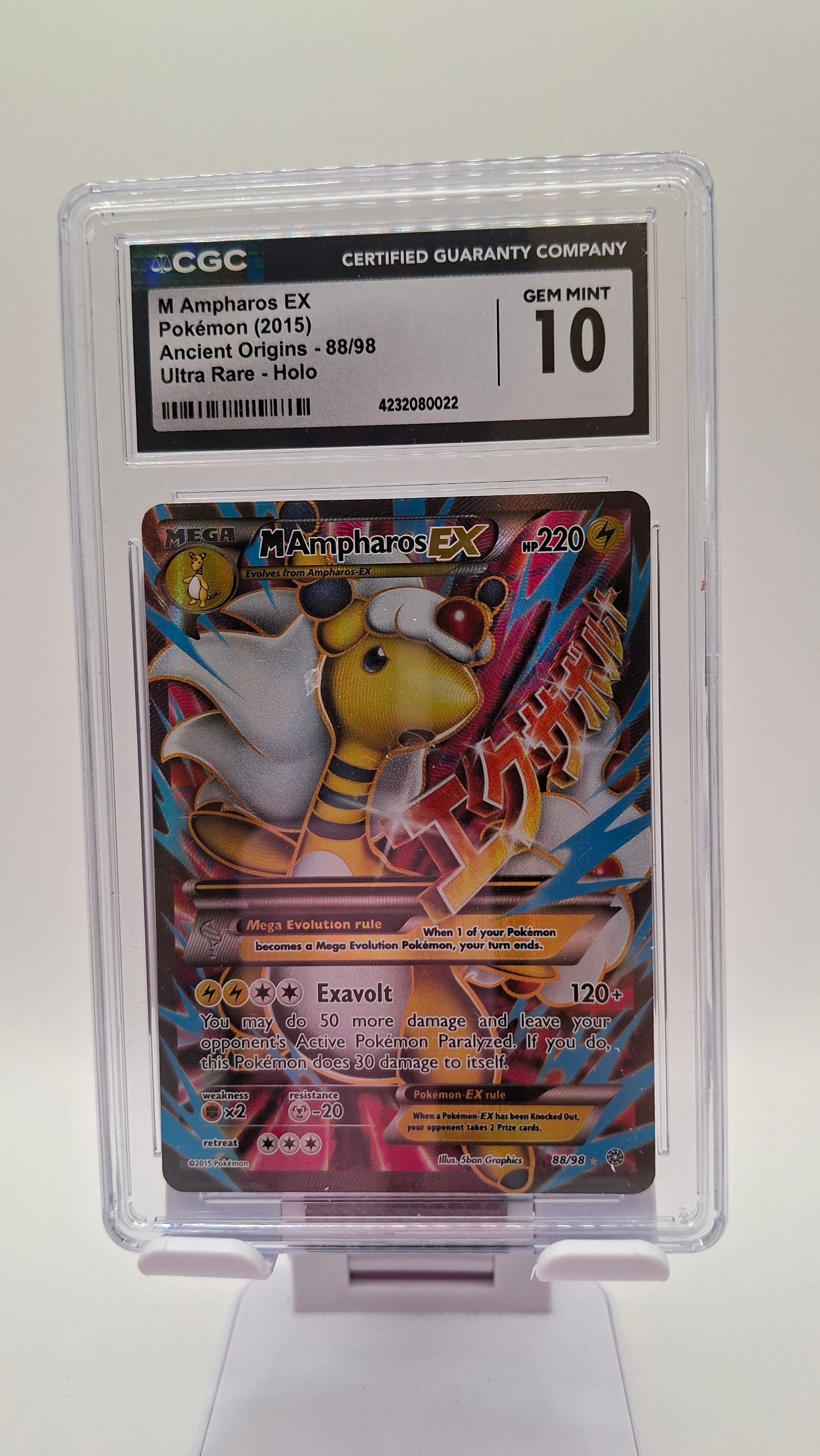 M Ampharos 88 CGC 10