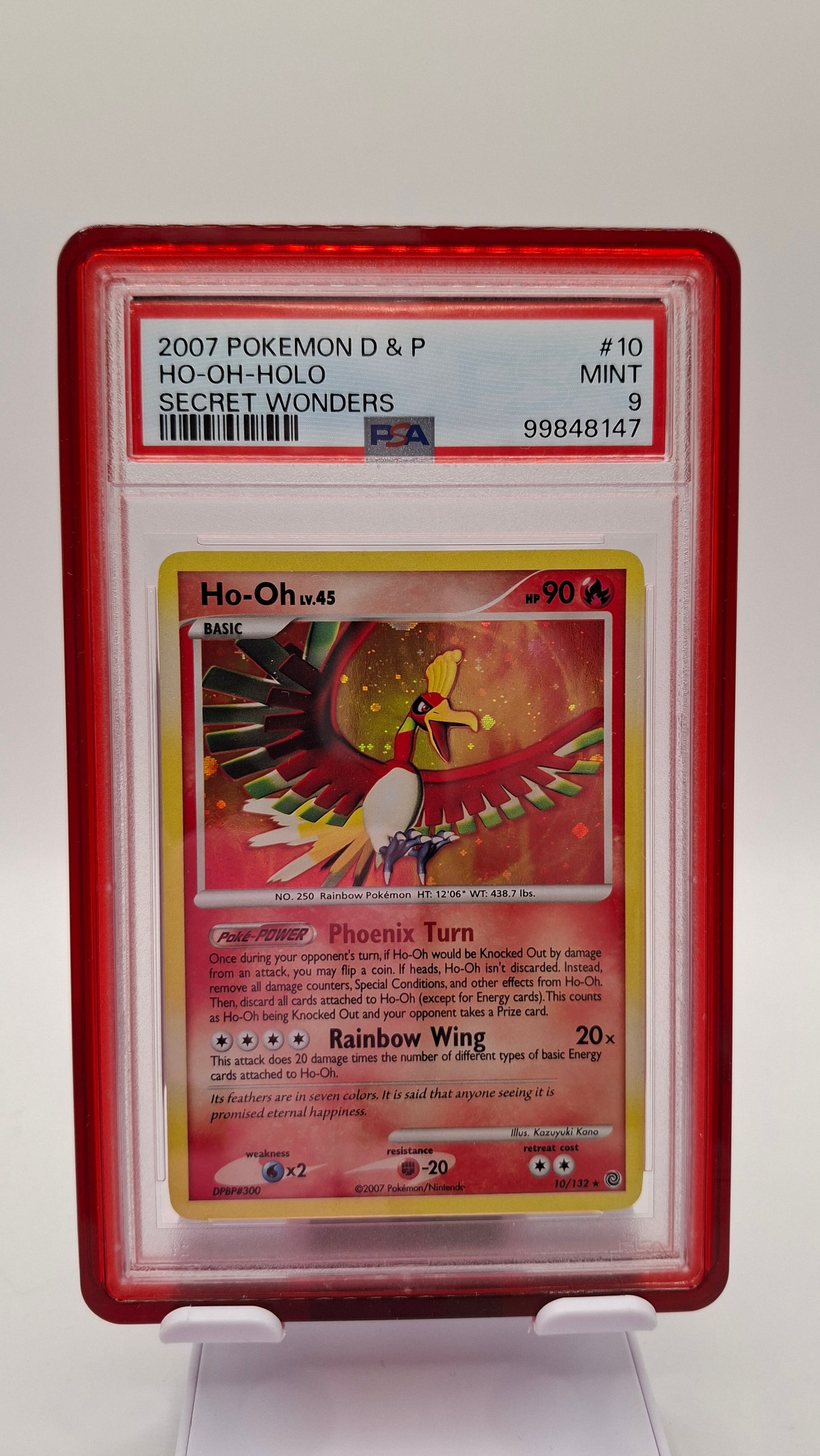 Ho-Oh Holo SW10 PSA 9