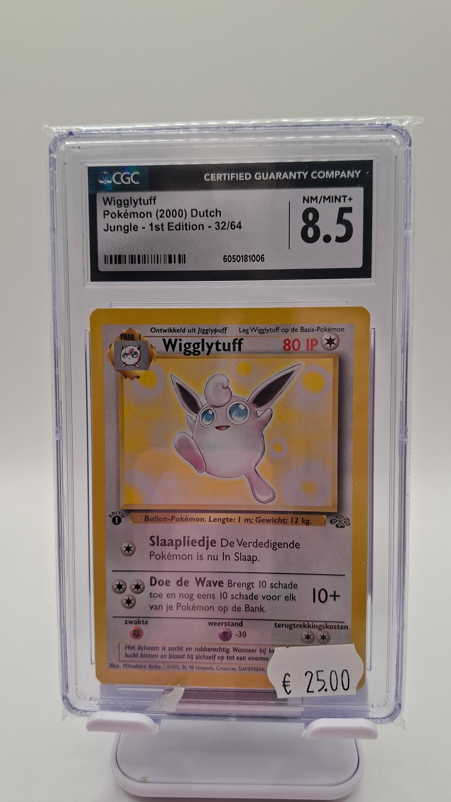 Wigglytuff 32 1ed NL CGC 8.5